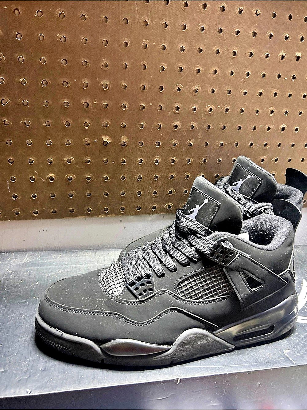 Jordan Air Jordan 4 Retro 'Black Cat' Black Sneakers